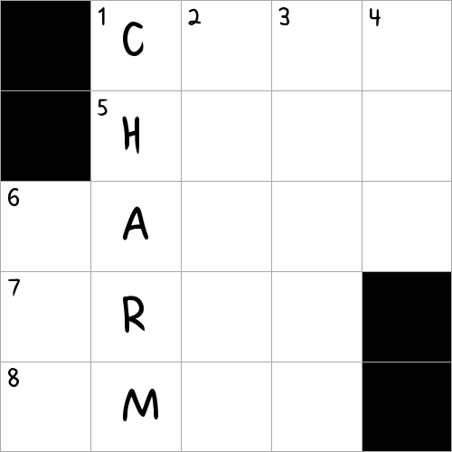 Anagram of 6-Across