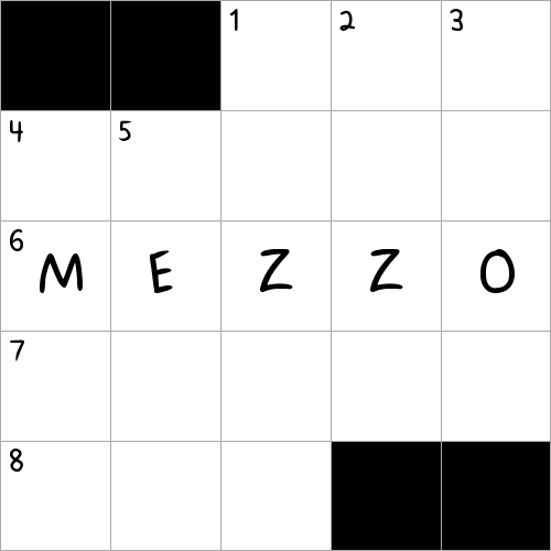 Voice type that falls between soprano and alto, informally