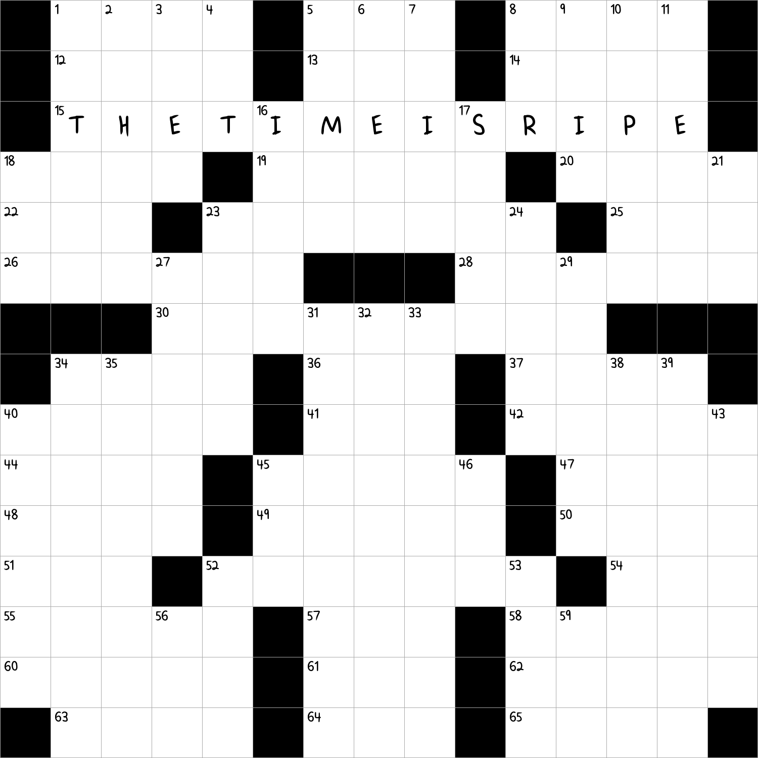 A reason to act this very instant … or why you might 6-Down 32-Down?