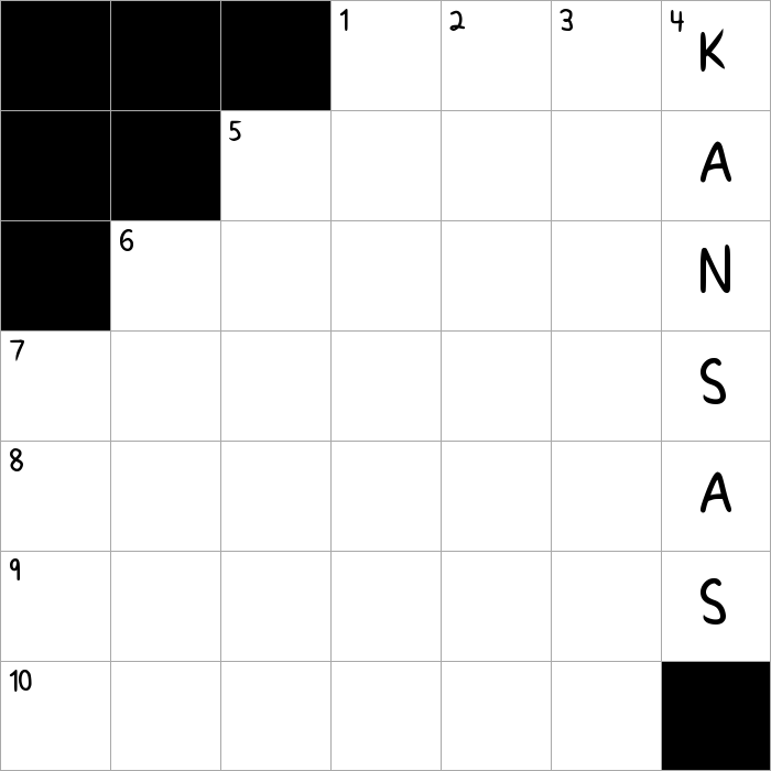 State school whose students chant "Rock Chalk, Jayhawk!"